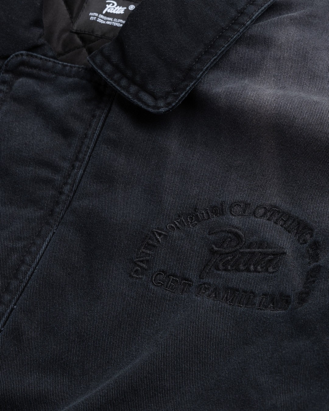 Patta – Sun Bleached Jacket Black - Outerwear - Black - Image 5