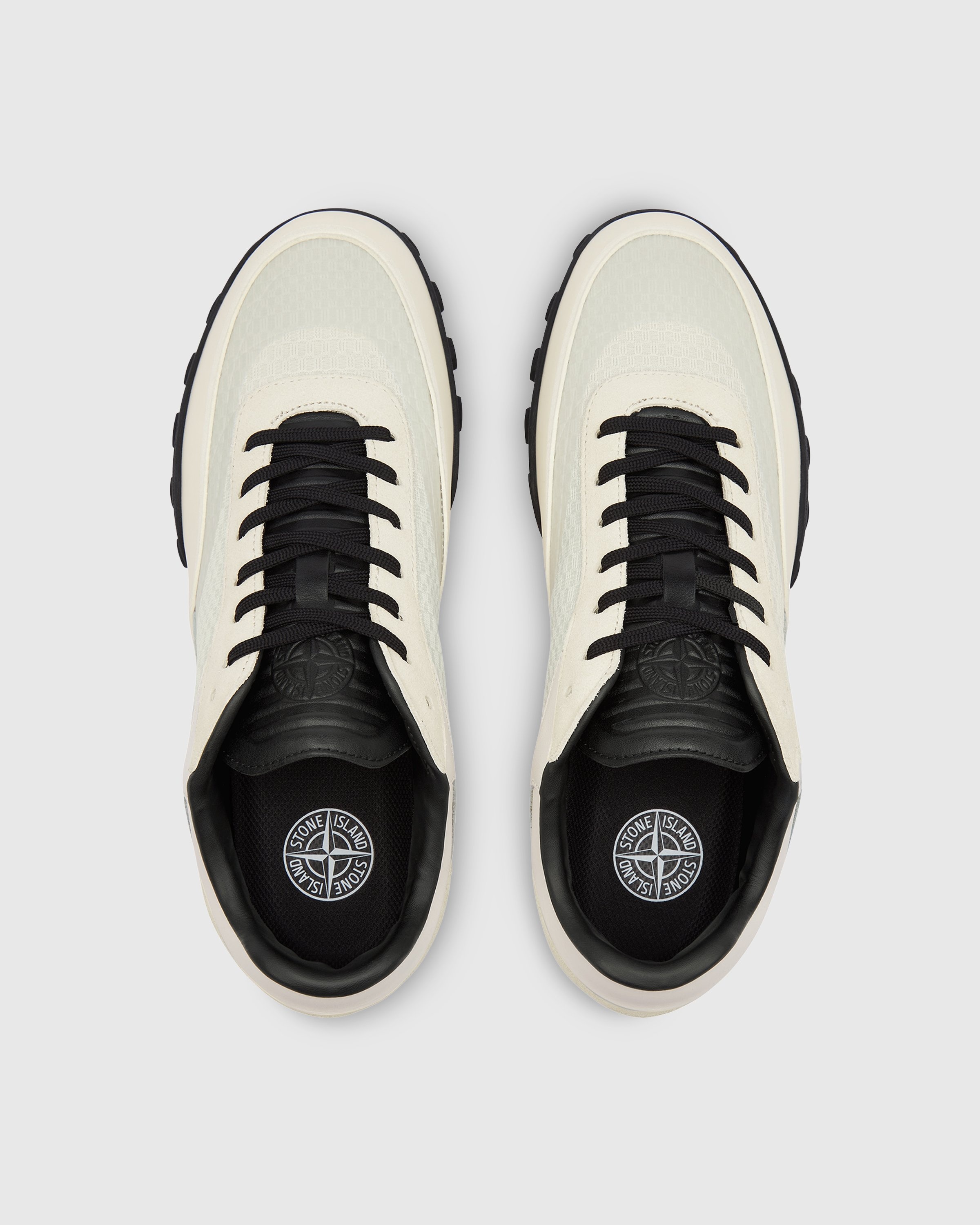 Stone Island – Football Ivory 78FWS022 - Sneakers - Beige - Image 4
