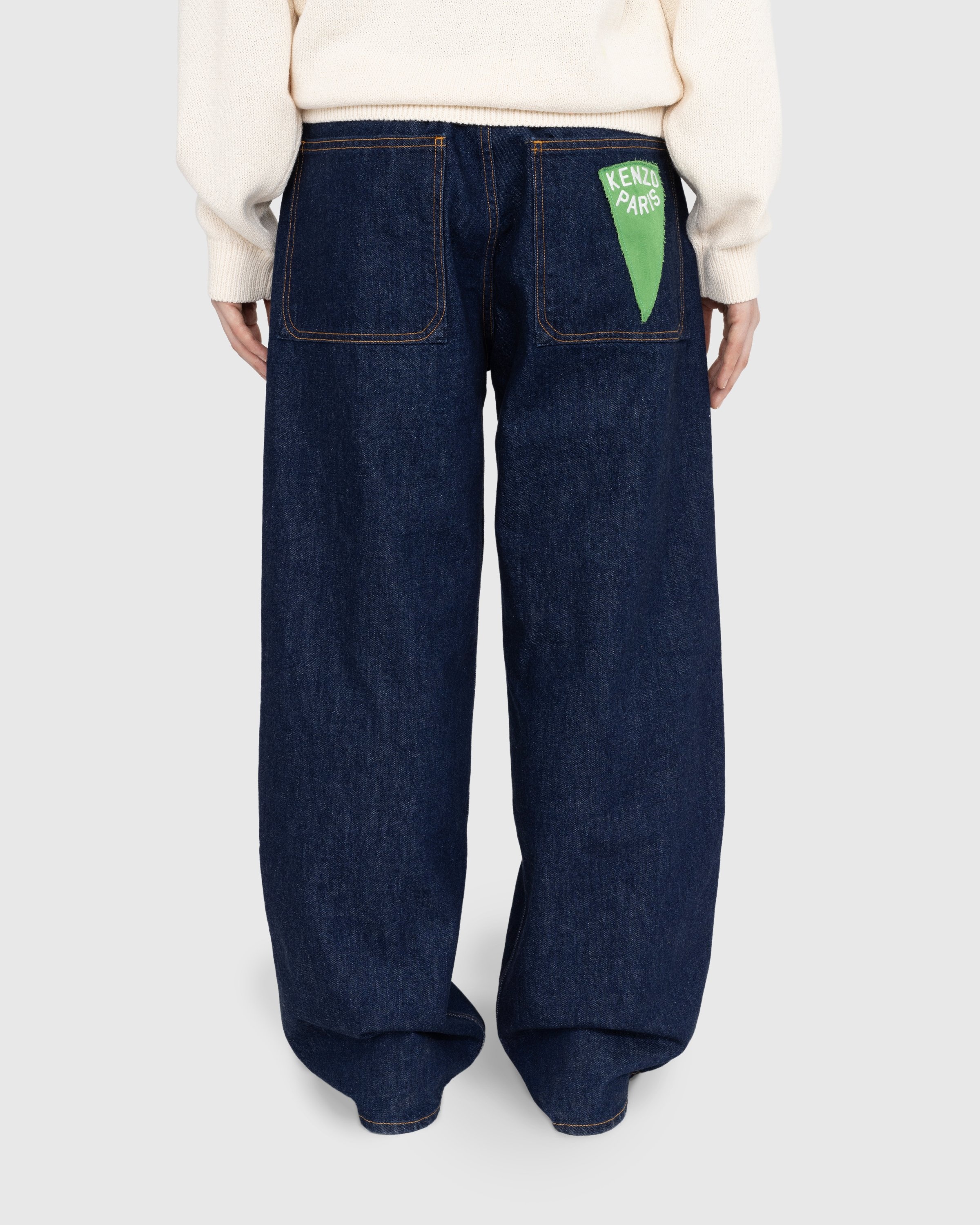 Rinse Sailor Jeans in Blue - Kenzo