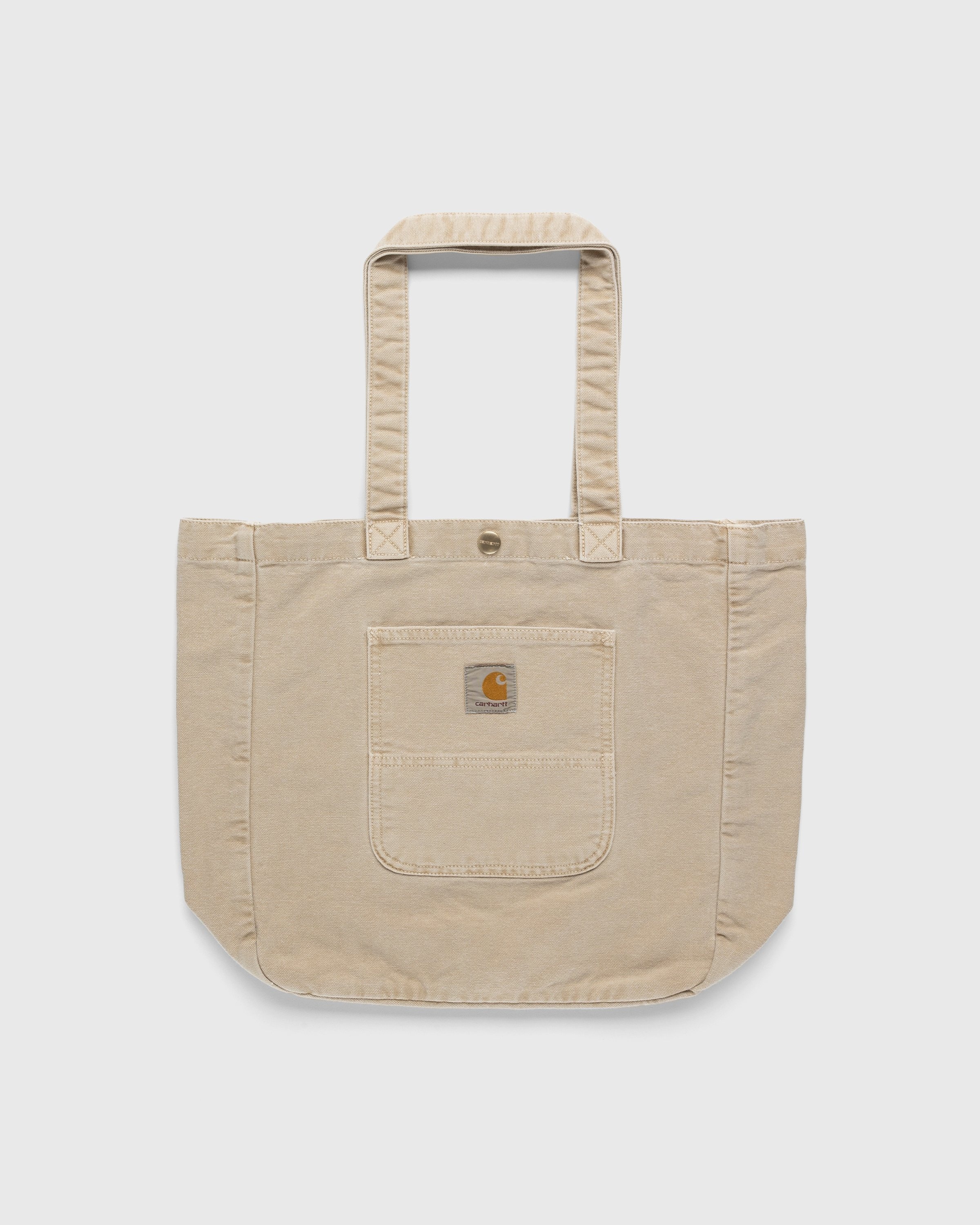Carhartt WIP – Small Bayfield Tote Dusty Hamilton Brown Faded - Bags - Brown - Image 1