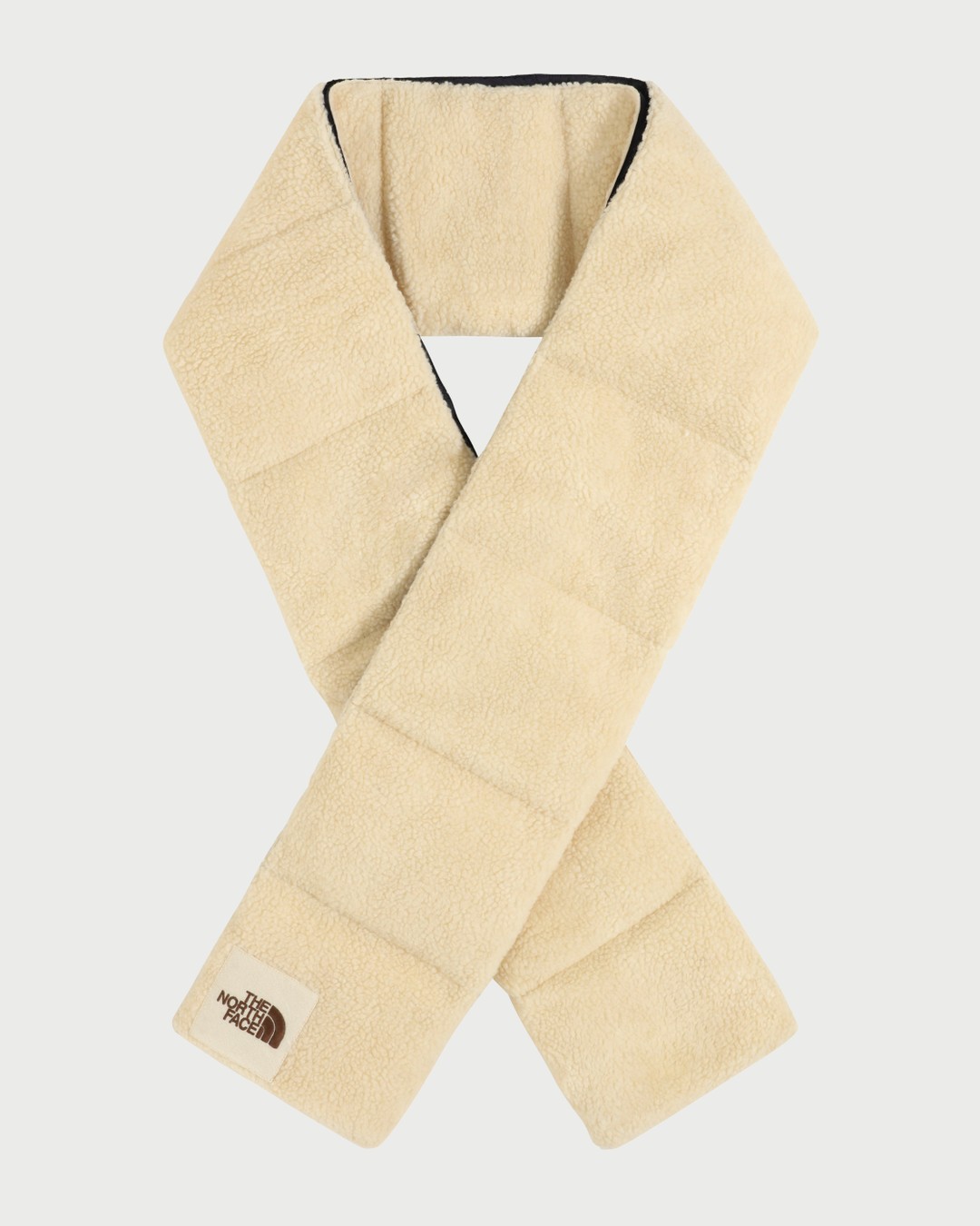 The North Face – Brown Label Insulated Scarf Bleached Sand Unisex - Scarves - Yellow - Image 1