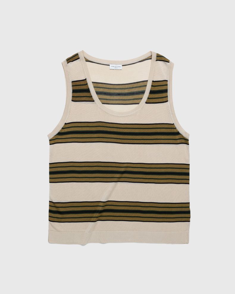 Dries van Noten – Milenco Striped Tank Top Vanille