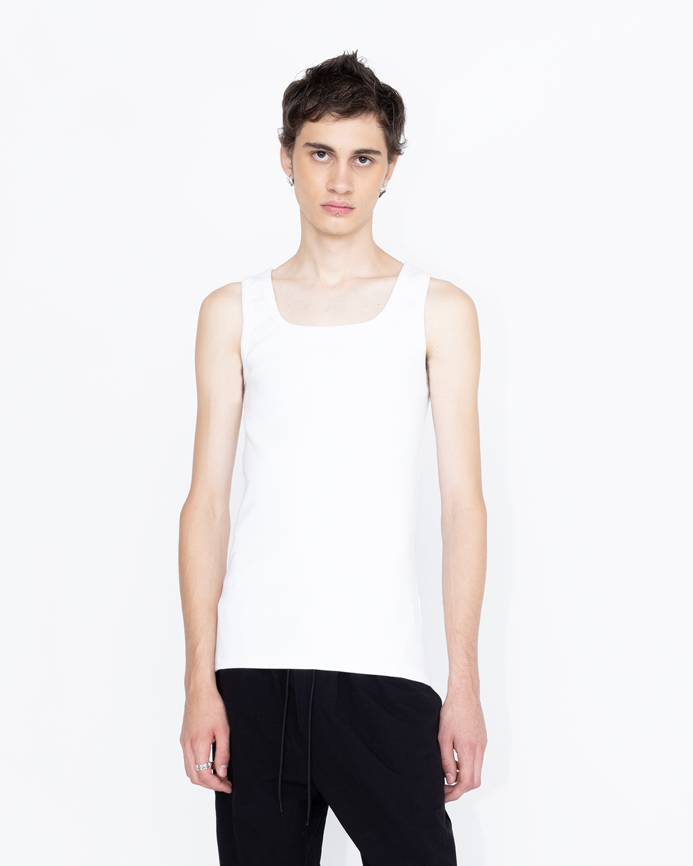 Highsnobiety HS05 – 3 Pack Heavyweight Tank Top White - Tank Tops - White - Image 3