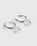 Hatton Labs – Pearl Hoop Earrings - Earrings - White - Image 2