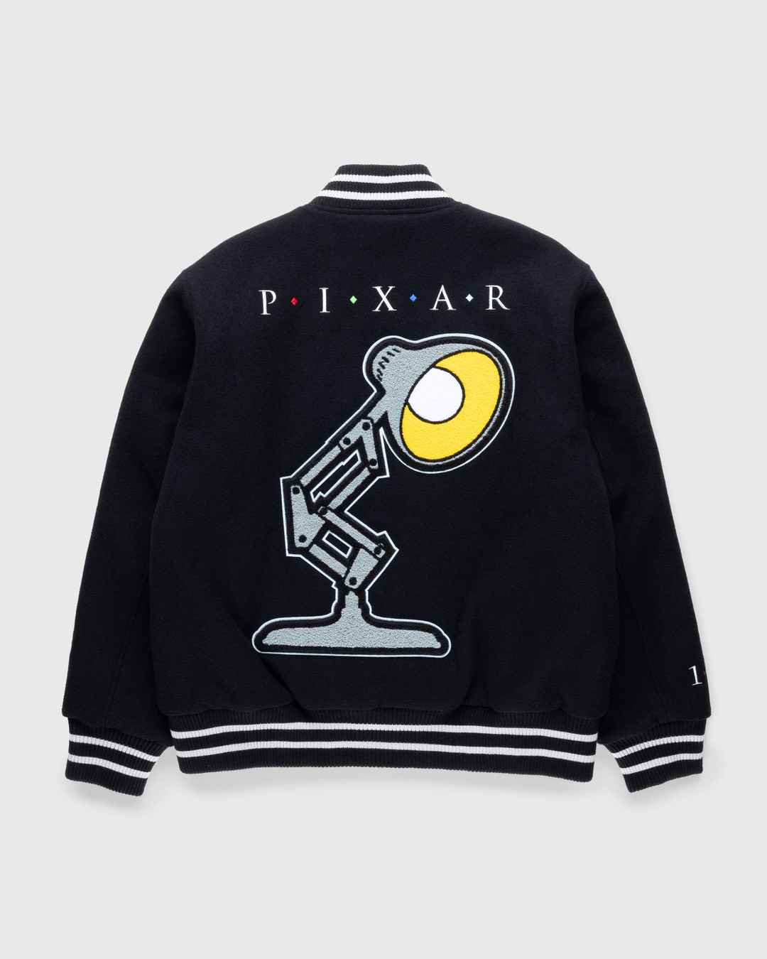 Highsnobiety x Pixar – Varsity Jacket Black | Highsnobiety Shop