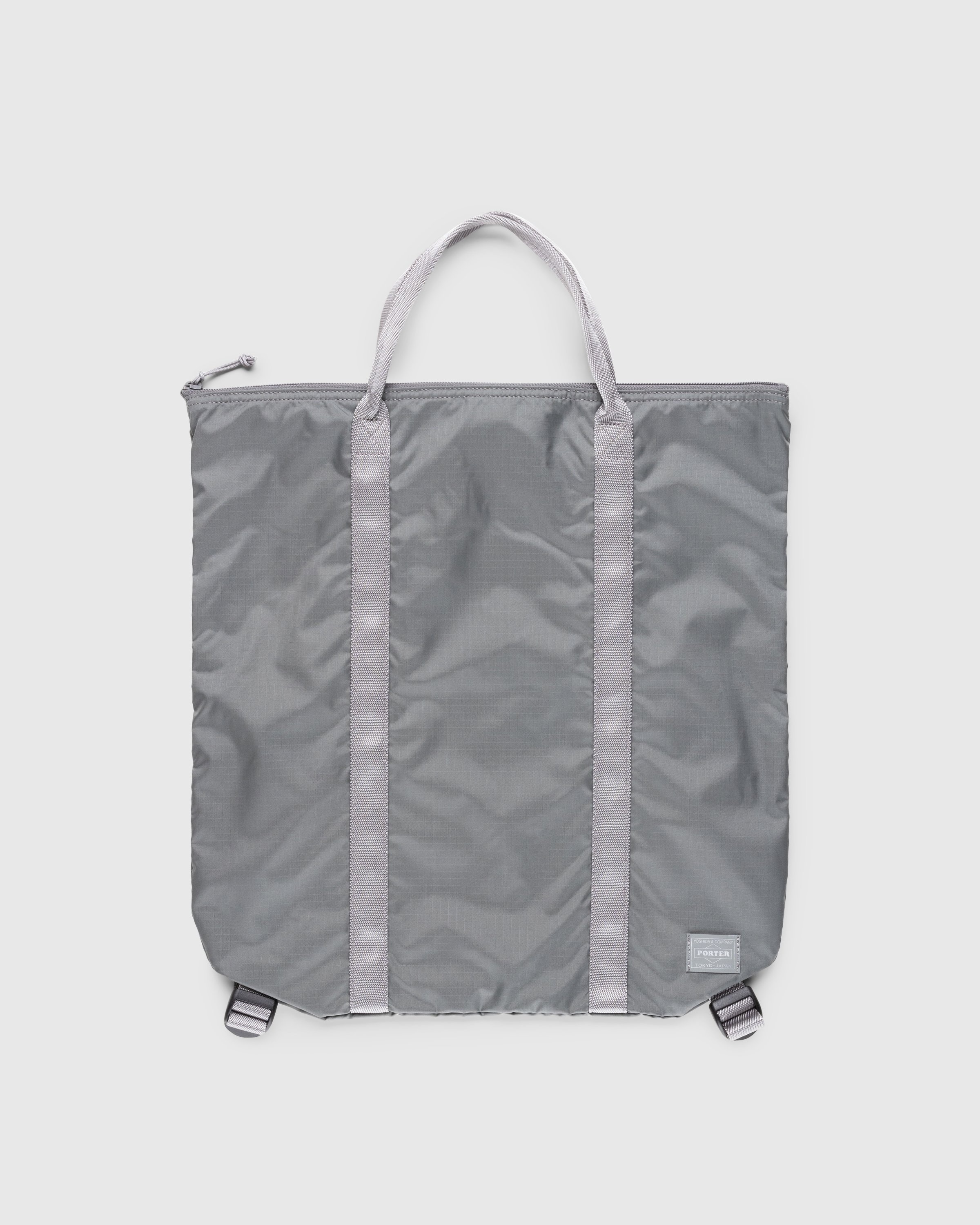 Porter-Yoshida & Co. – Flex 2-Way Tote Bag Grey - Bags - Grey - Image 1