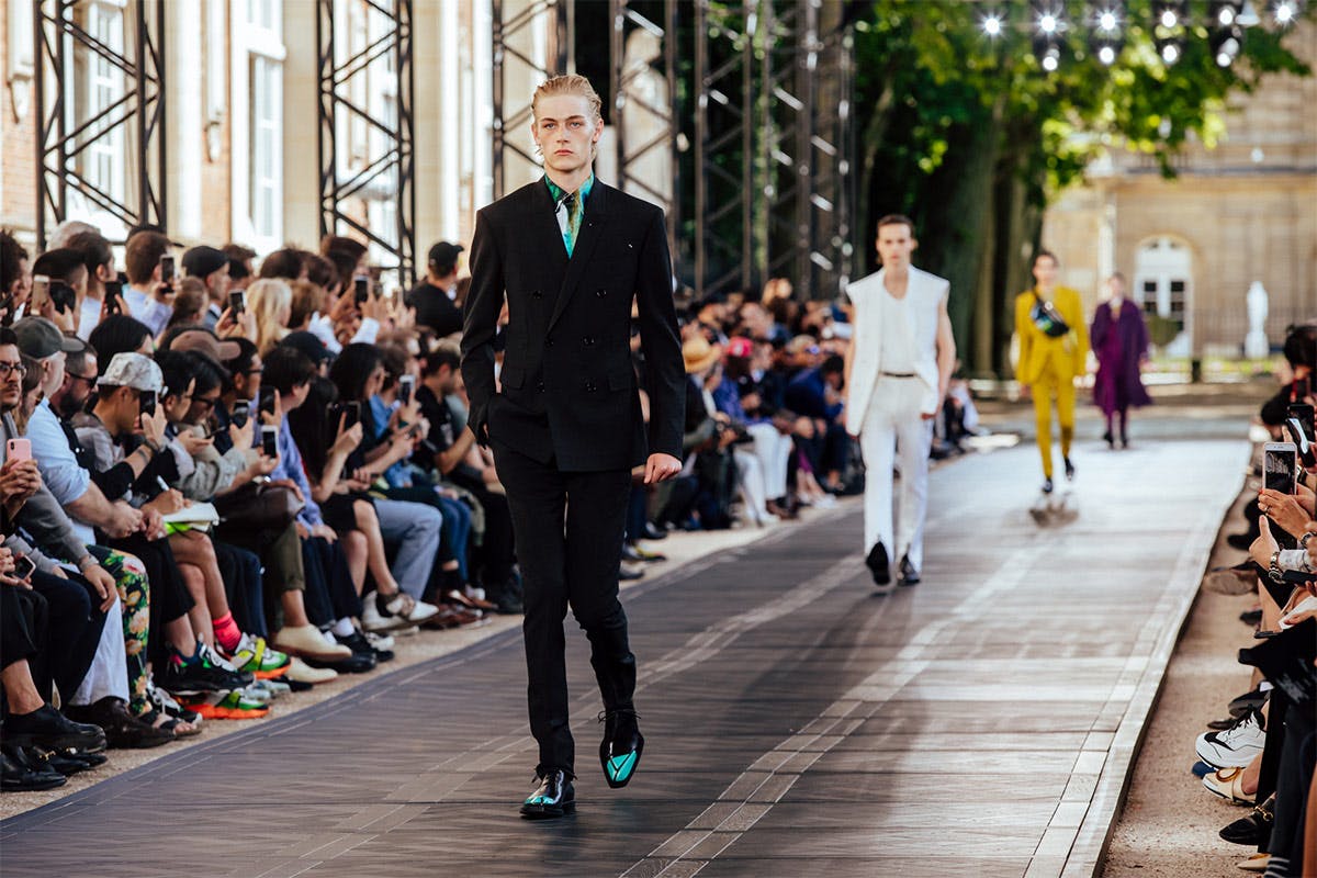 berluti ss20 paris fashion week runway