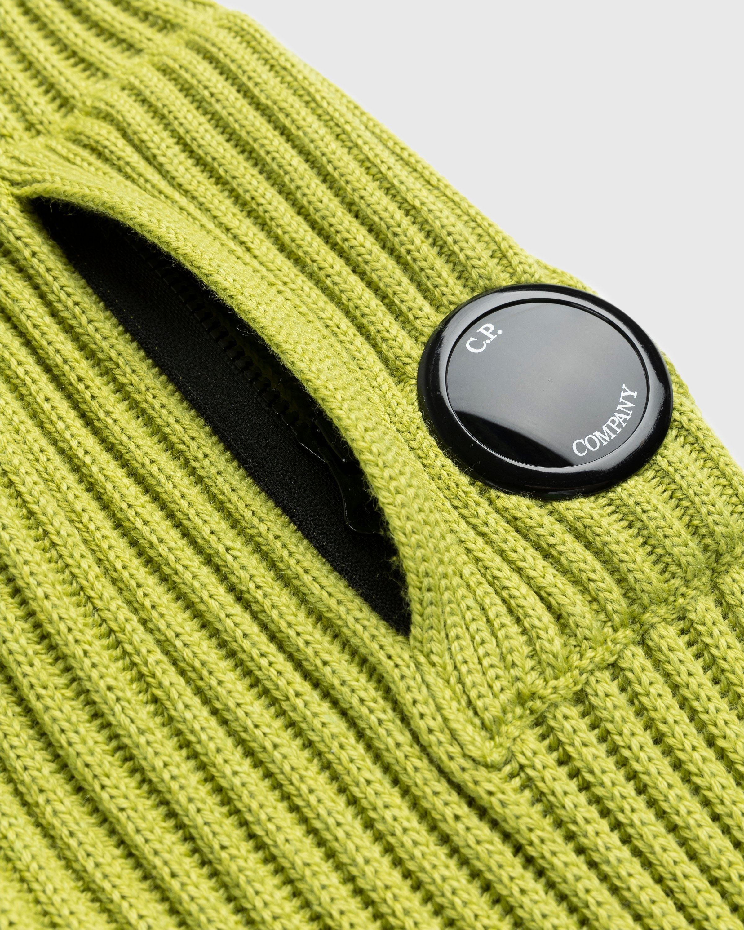 C.P. Company – Merino Wool Turtleneck Green - Knitwear - Green - Image 3