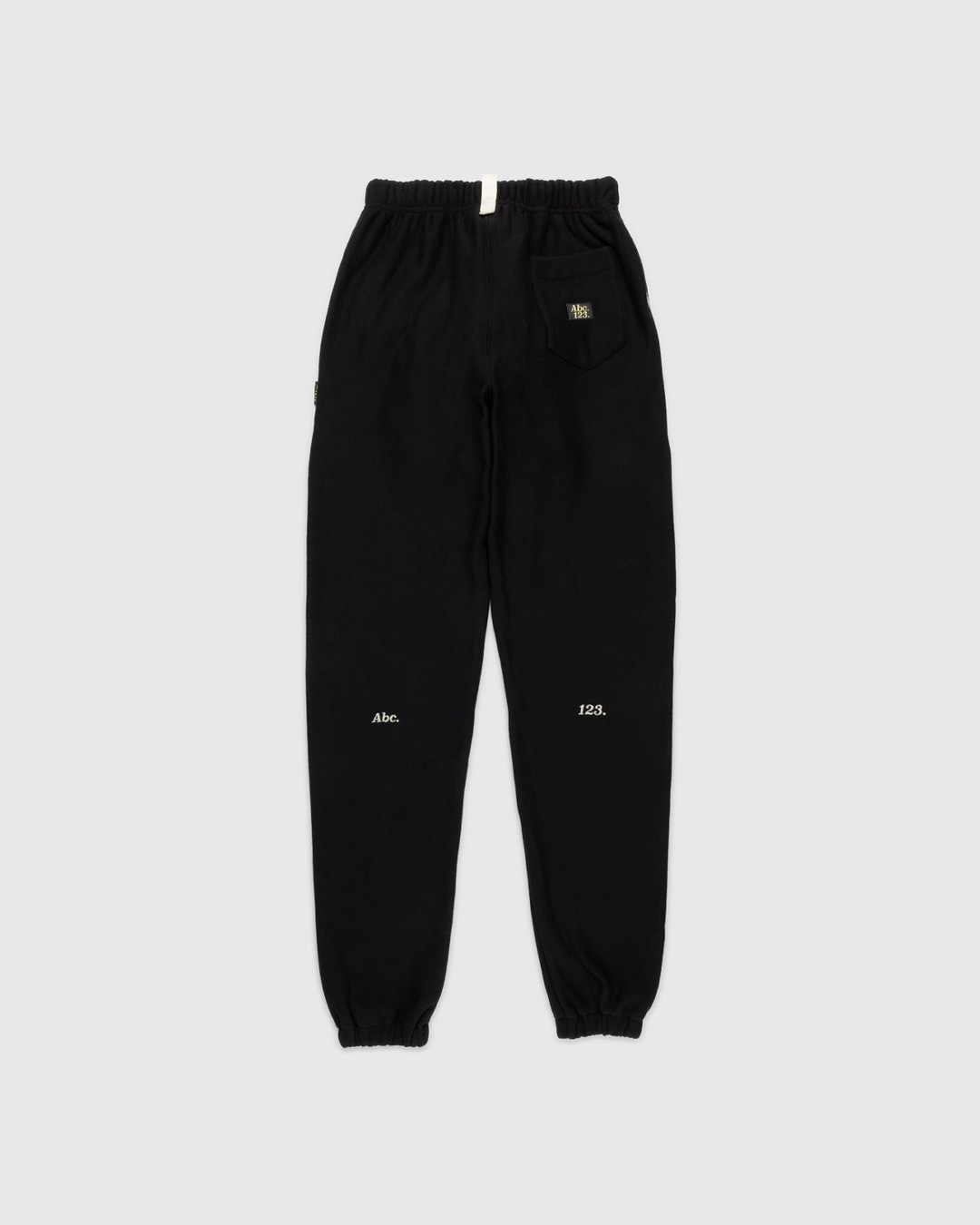 Abc. – French Terry Sweatpants Anthracite - Pants - Black - Image 2