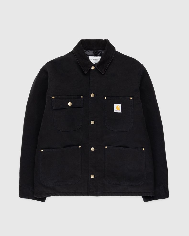 OG Chore Coat Black/Aged Canvas