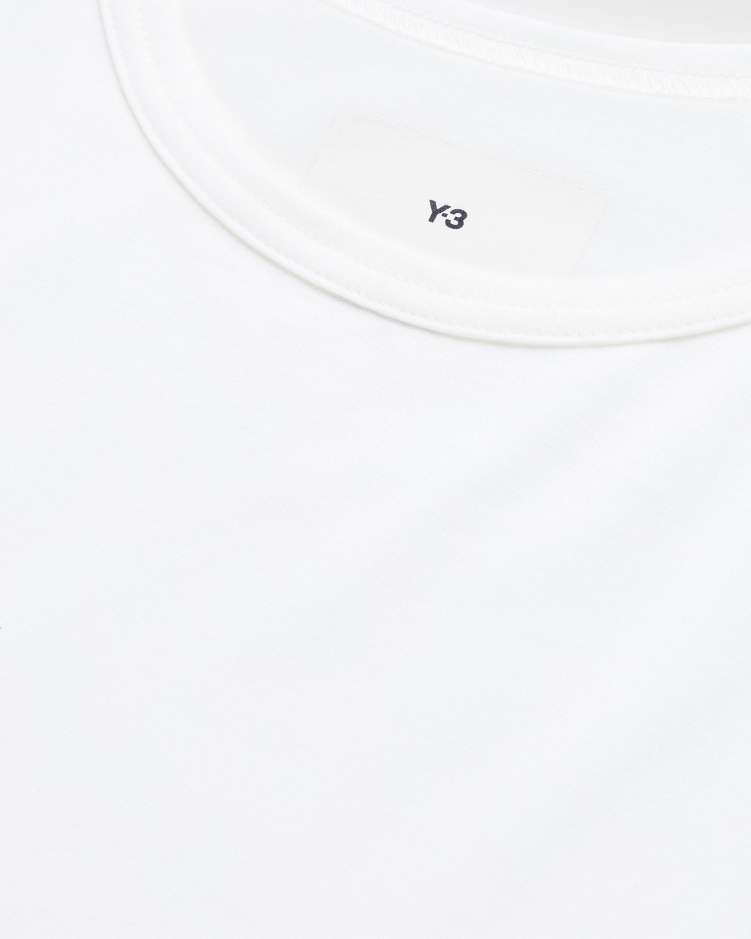 Y-3 – Boxy Cotton T-Shirt Off White - Tops - White - Image 5