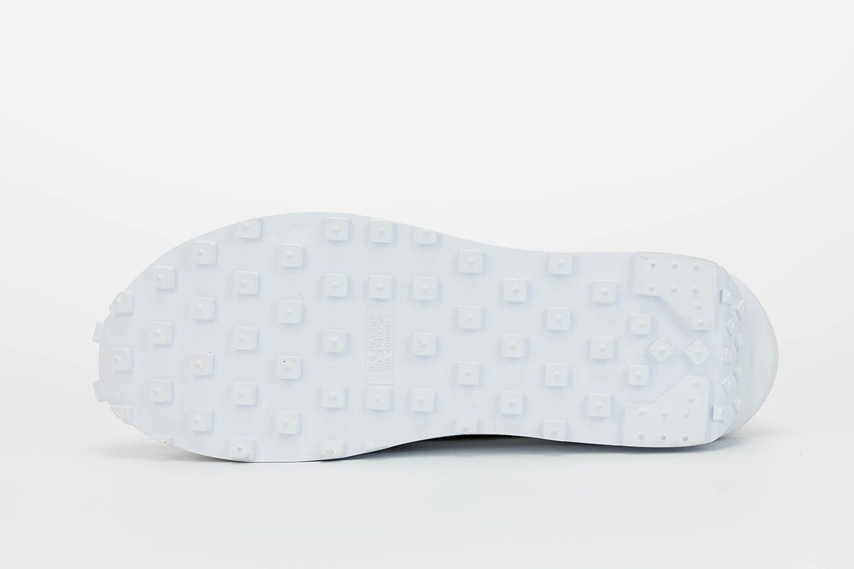 sacai x nike ldwaffle white nylon mens