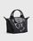 Longchamp x André Saraiva – Le Pliage André Top Handle Bag Black - Shoulder Bags - Black - Image 3