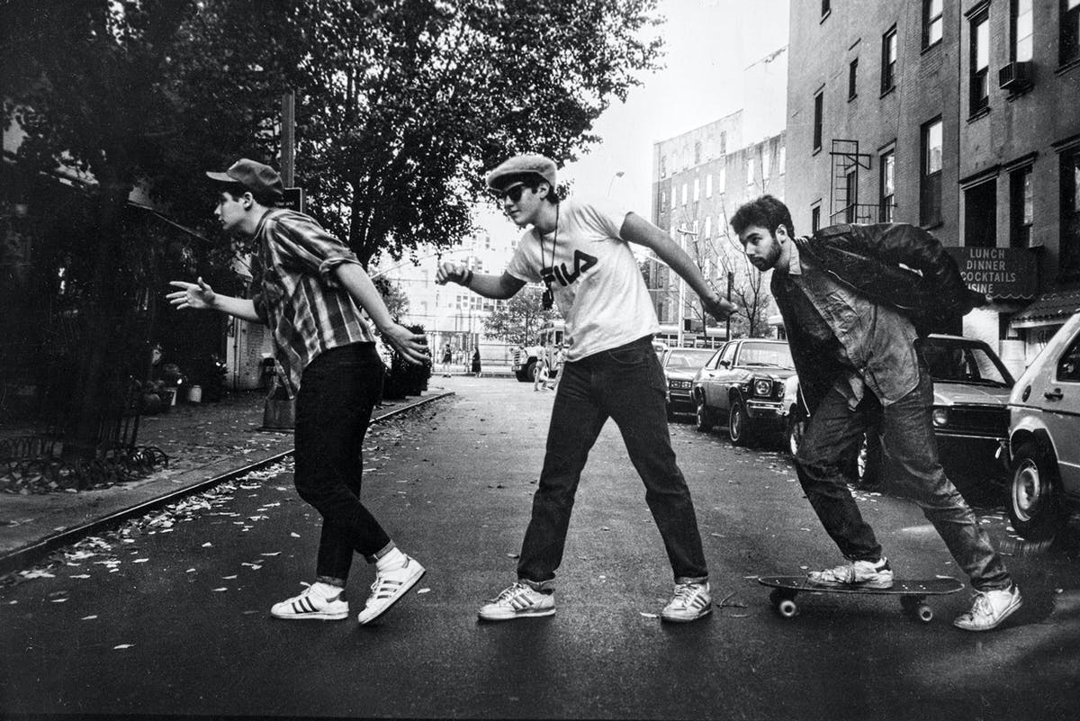 Beasties Charles St. Shuffle, NYC, May 1986 .