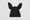 Shearling Deer Detail Wool Blend Beanie