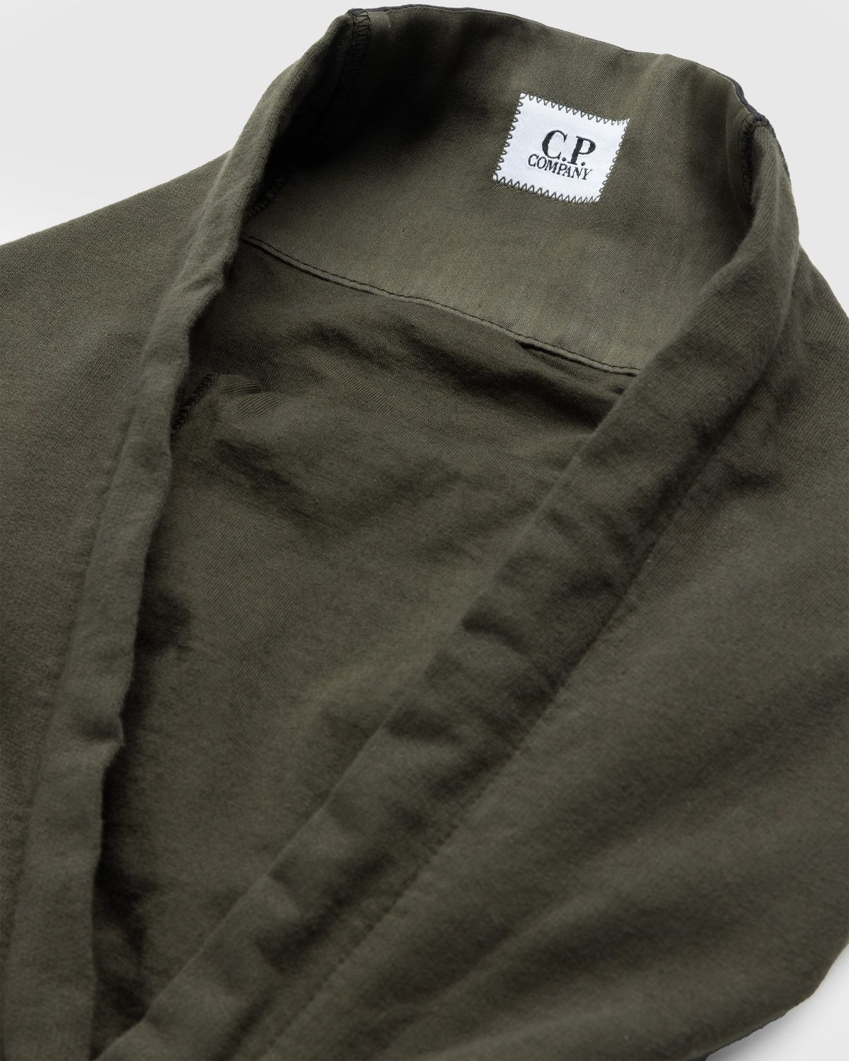 C.P. Company – Light Fleece Hoodie Green - Sweats - Green - Image 5