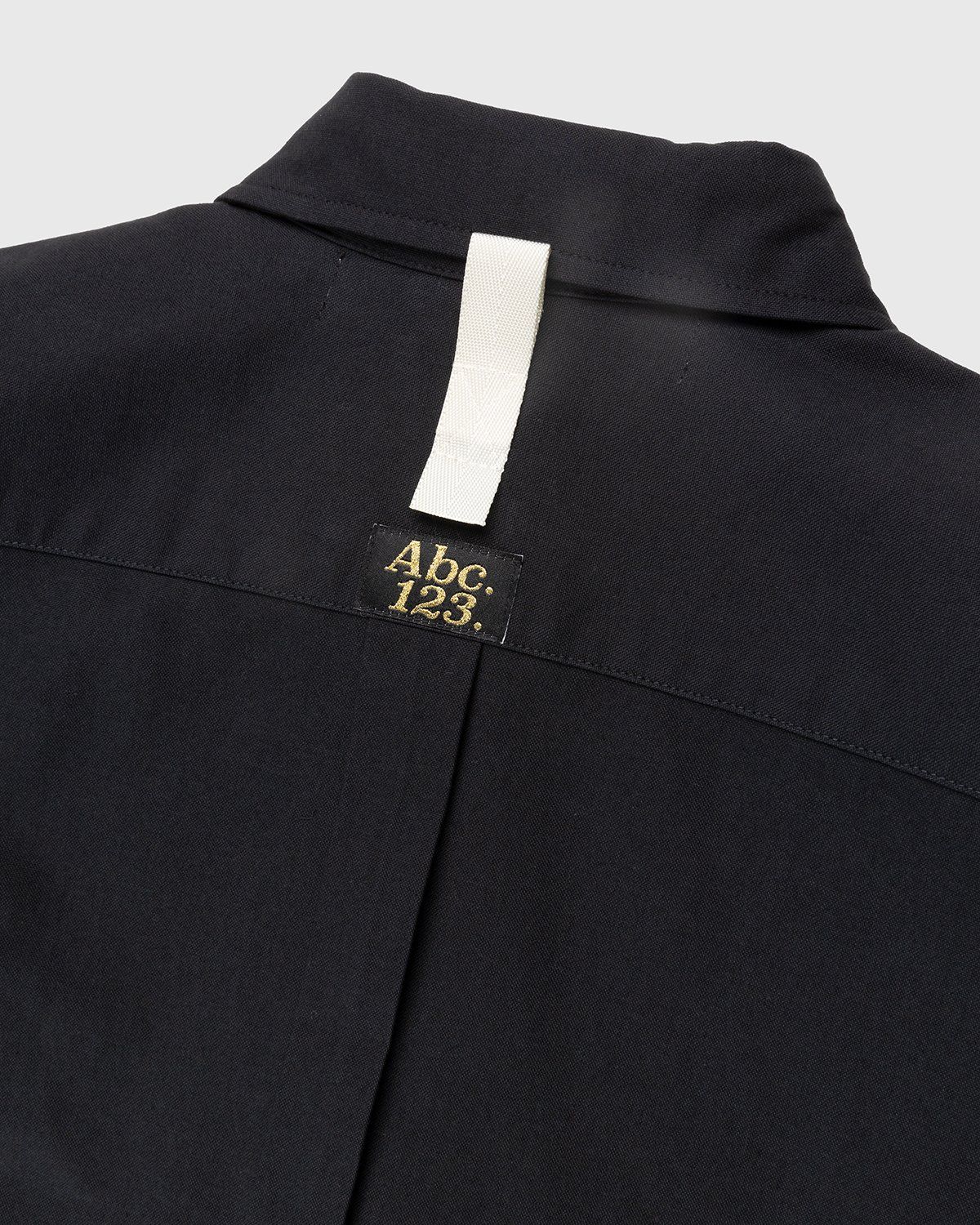 Abc. – Oxford Woven Shirt Anthracite - Shirts - Black - Image 5