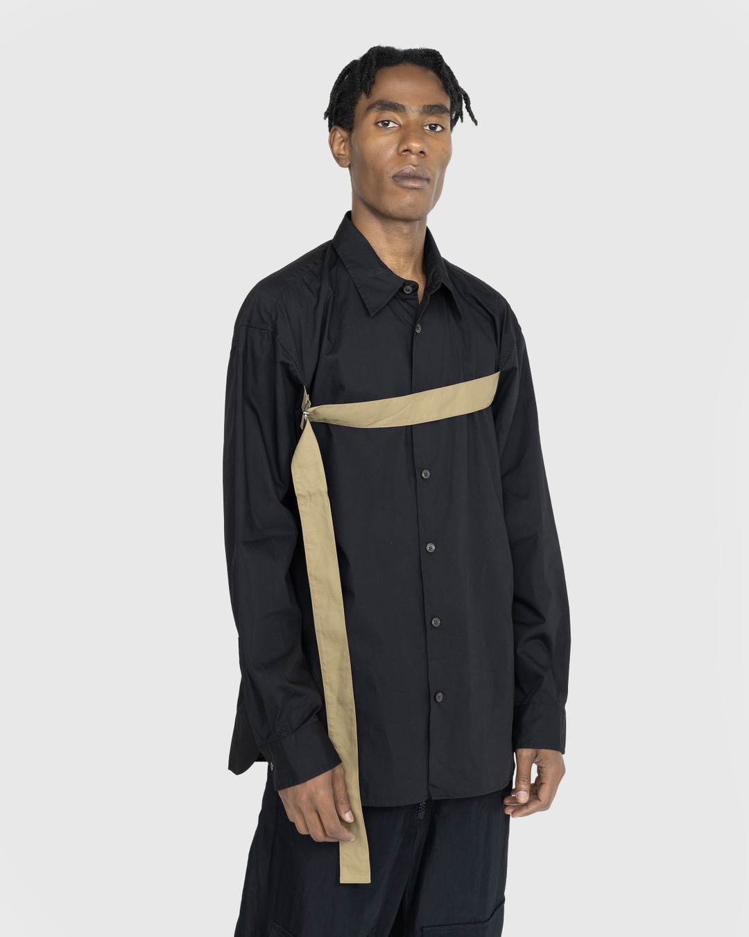 Dries van Noten – Croom Bis Shirt Black - Shirts - Black - Image 2