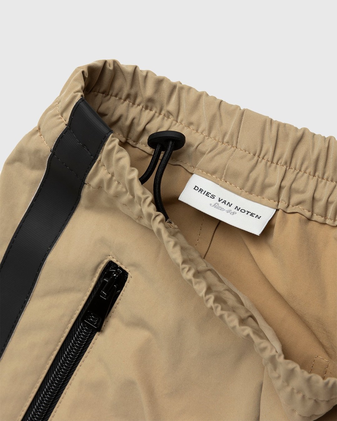 Dries van Noten – Palmer Tape Pants Beige - Pants - Beige - Image 3