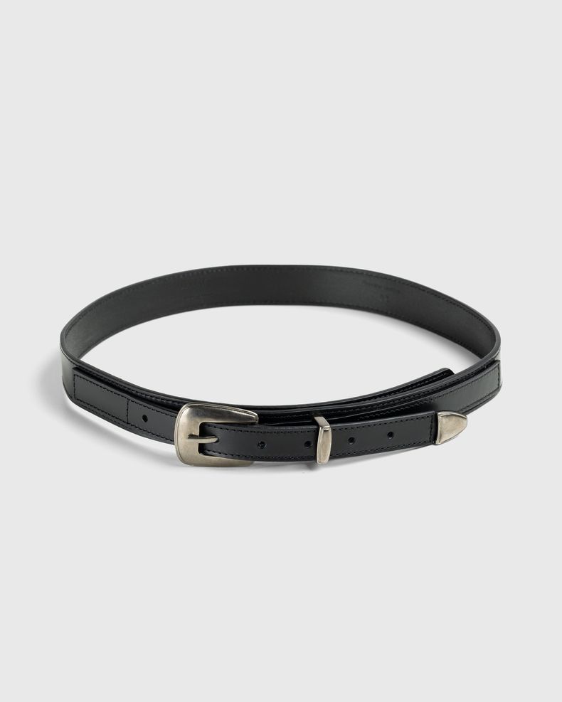 Lemaire – Minimal Western Belt Black