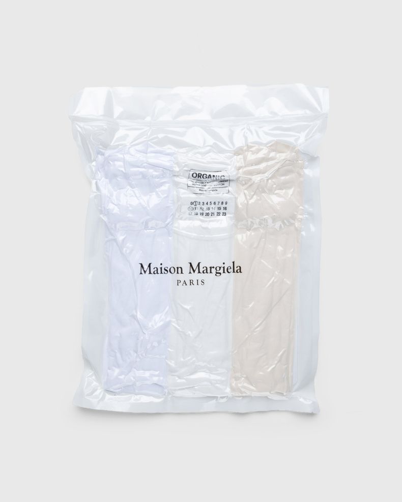 Maison Margiela – T-Shirts Three Pack Cream