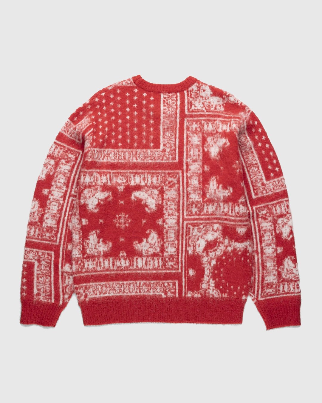Highsnobiety – Bandana Alpaca Sweater Red - Knitwear - Red - Image 2