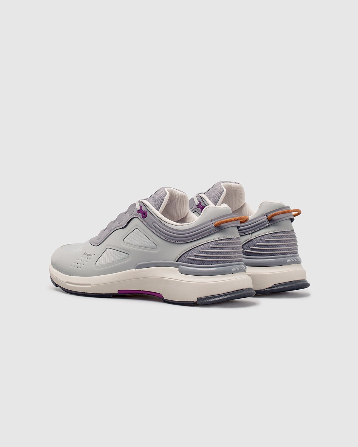 Athletics Footwear – ONE.2 Grey / Formal Grey / G3 Grape - Low Top Sneakers - Grey - Image 3