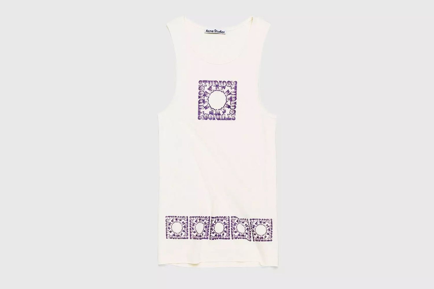 Ribbed Circus Tank Top