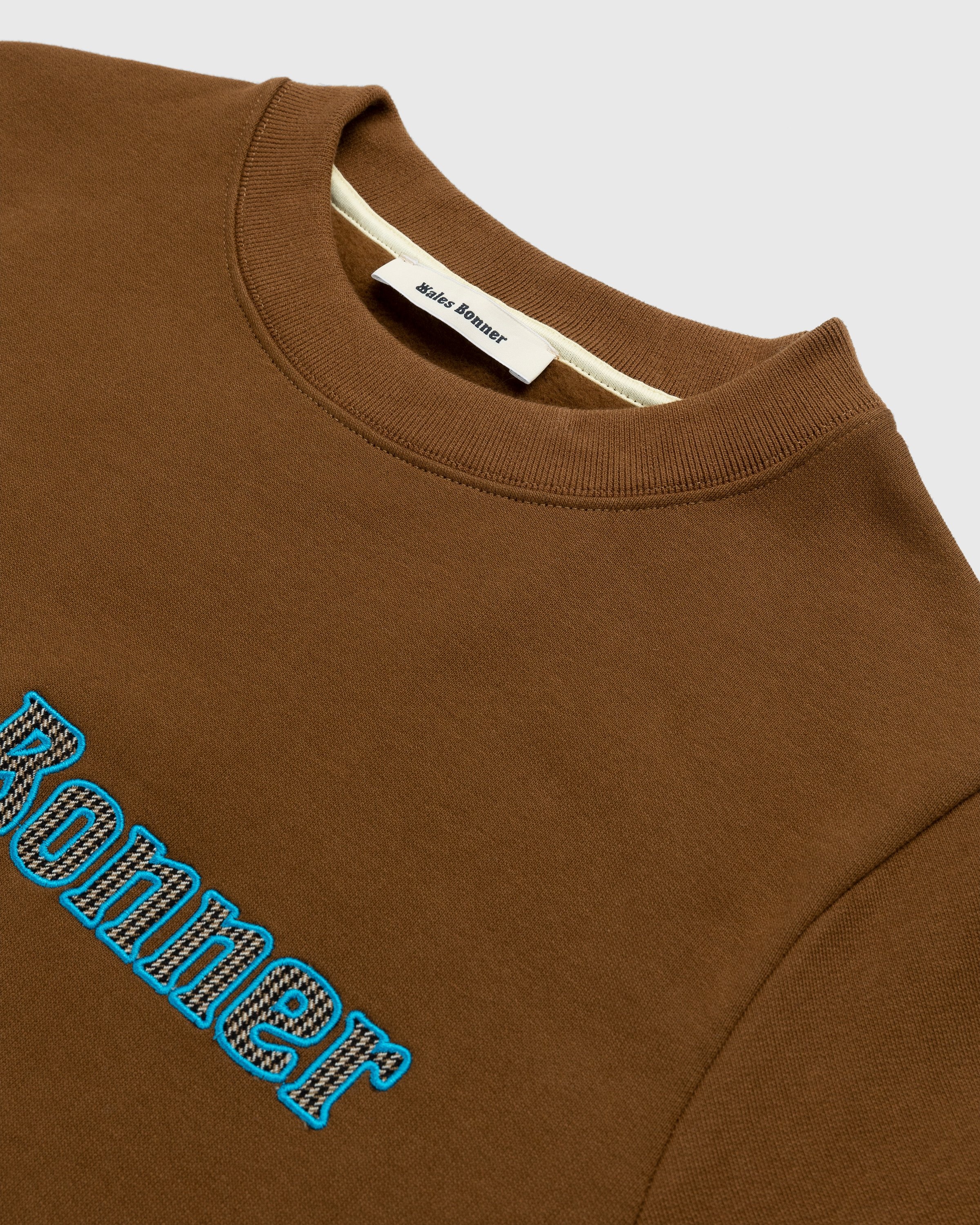Wales Bonner – Original Sweatshirt Brown | Highsnobiety Shop