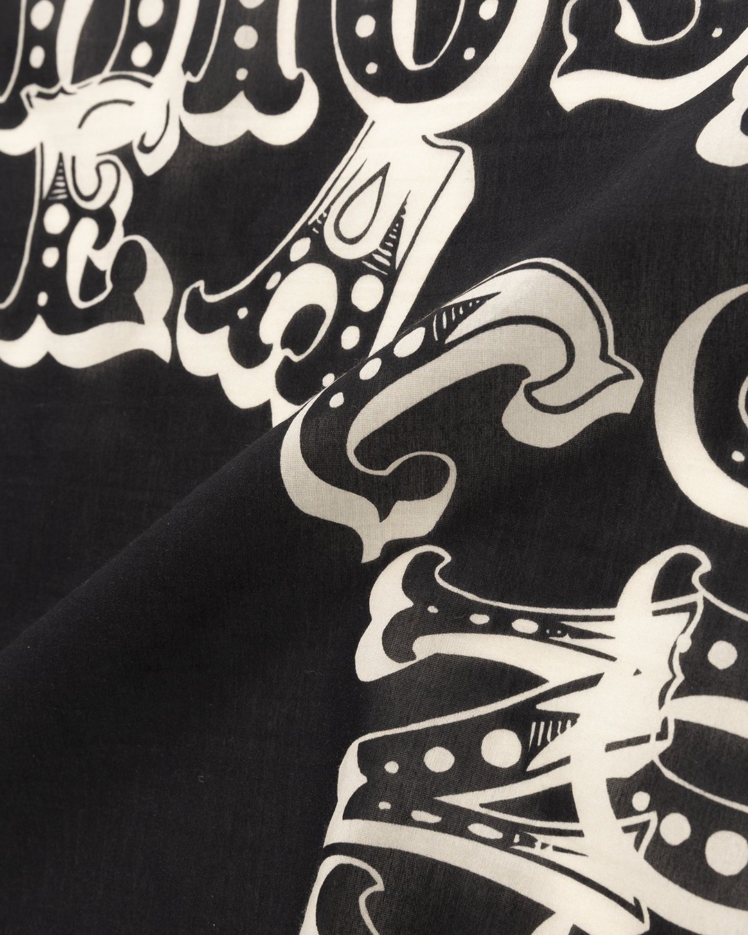 Acne Studios – Circus Font Scarf Black - Scarves - Black - Image 5