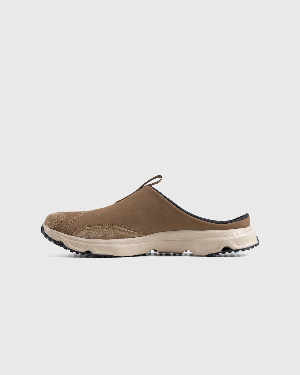 Salomon – RX Slide Leather Advanced Kang/Safari - Slides - Beige - Image 2