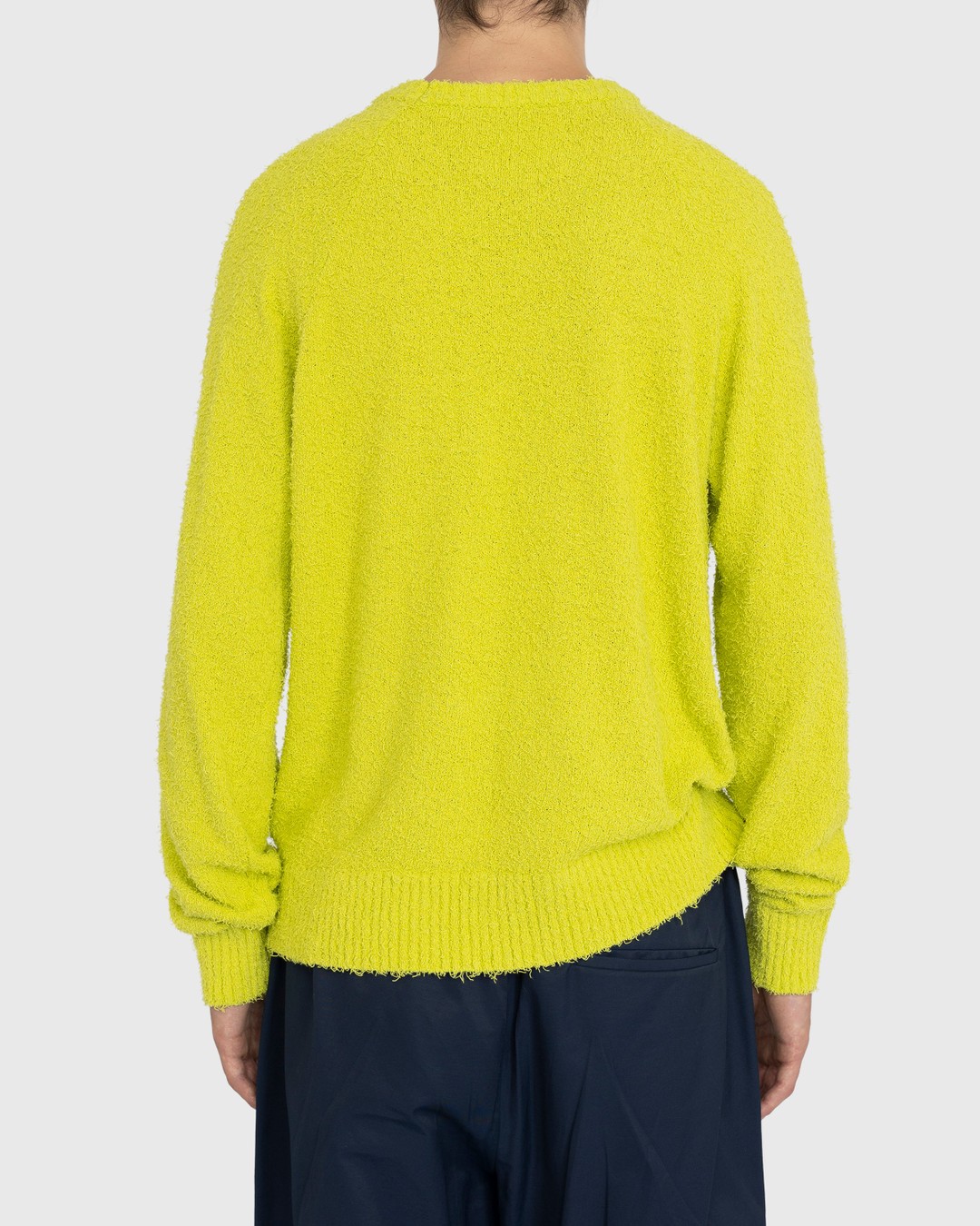 Highsnobiety – Raglan Crewneck Sweater Yellow - Knitwear - Yellow - Image 4