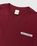 Highsnobiety – HS Sports Round 01 T-Shirt Burgundy - T-Shirts - Red - Image 4