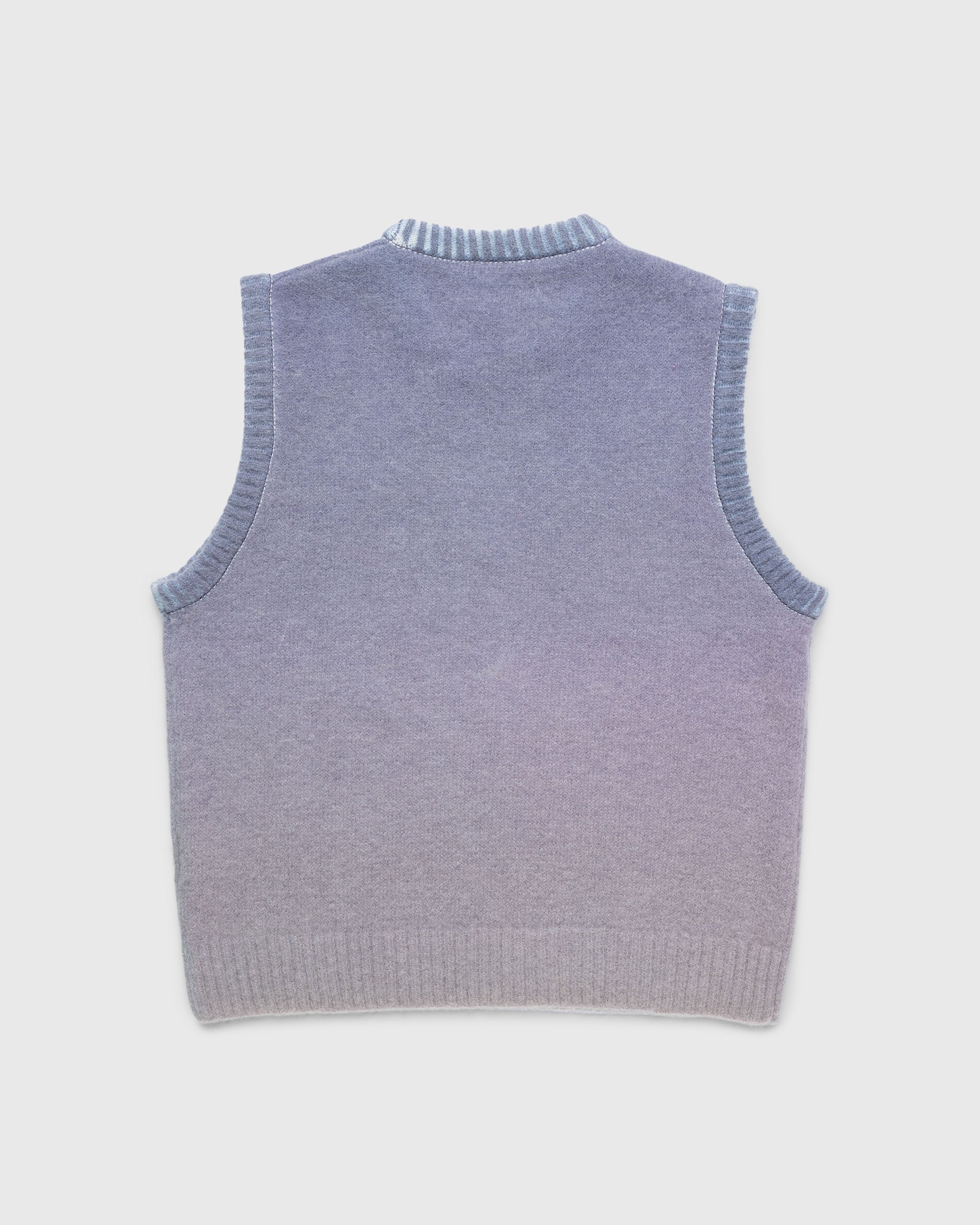 Highsnobiety HS05 – Alpaca Gradient Sweater Vest - Knitwear - Multi - Image 2