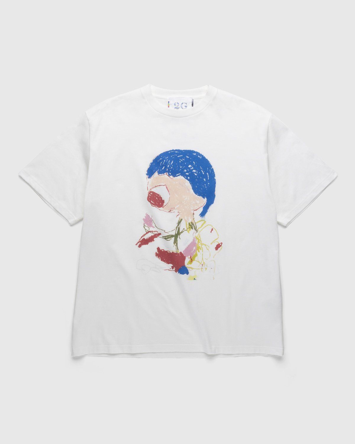 Nanzuka x Roby x Highsnobiety – Graphic T-Shirt White - T-shirts - White - Image 1