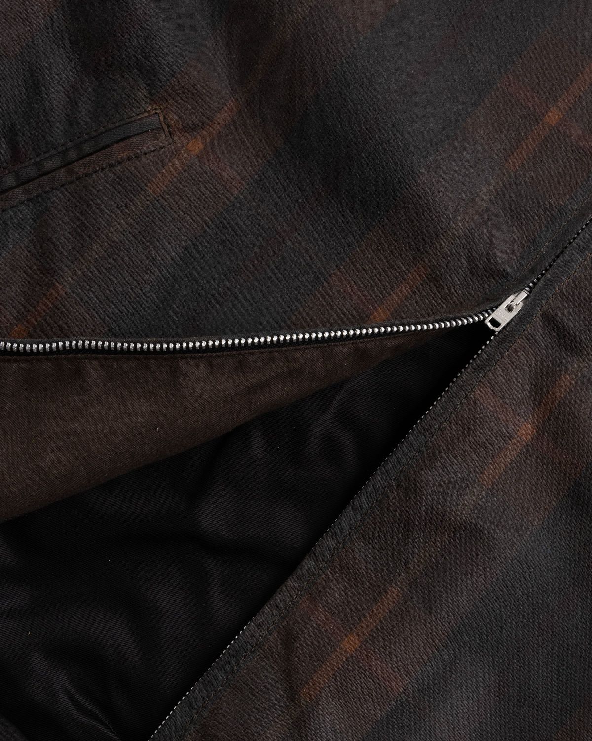 Our Legacy – Mini Jacket Hunterbrown Tartan - Outerwear - Brown - Image 7
