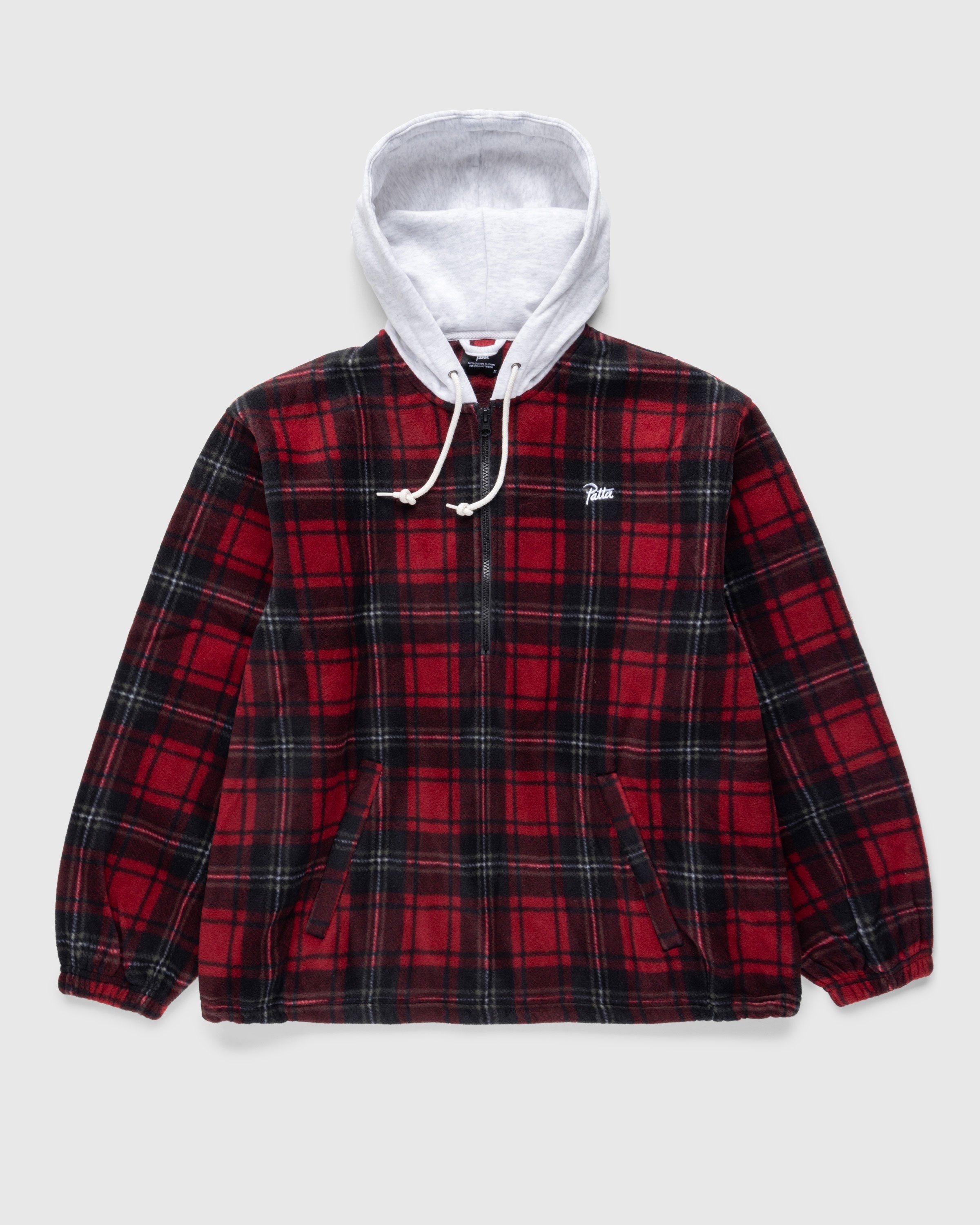 Nike supreme store flannel hoodie