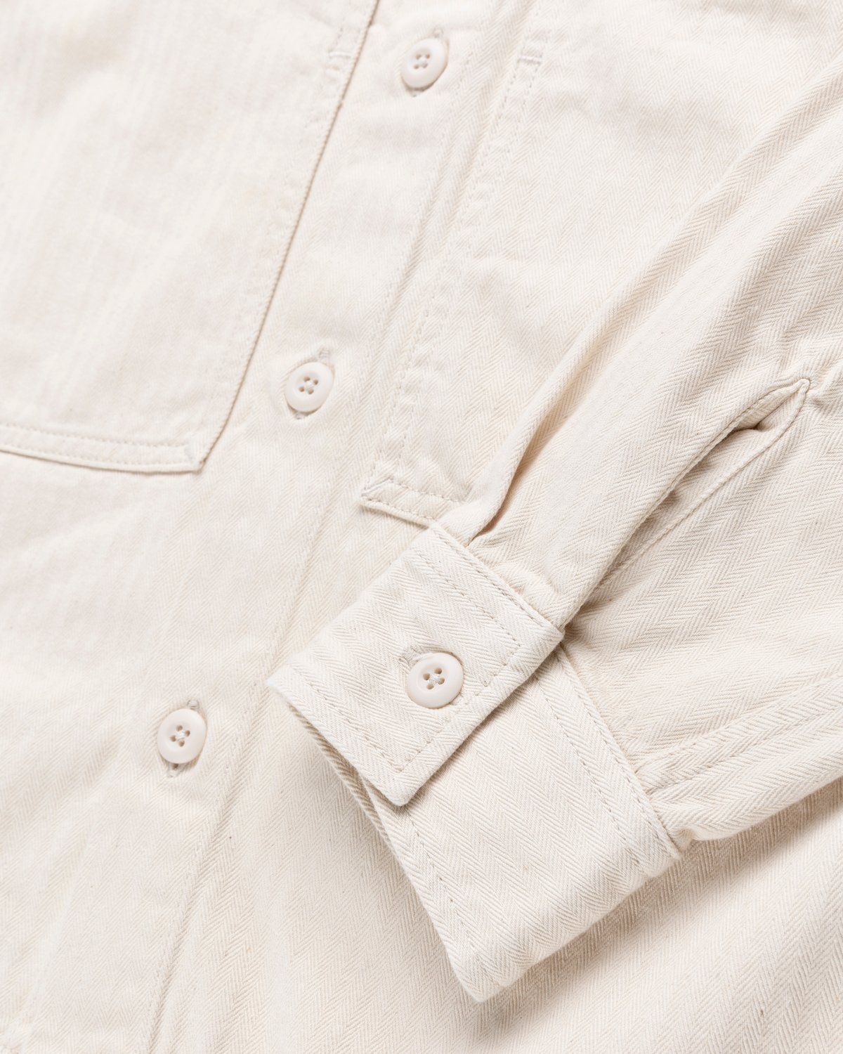 Carhartt WIP – Charter Shirt Natural - Shirts - Beige - Image 4