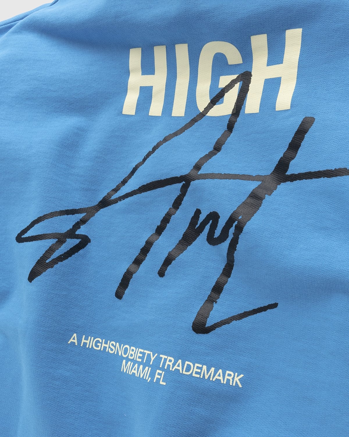 Highsnobiety – HIGHArt Hoodie Blue - Sweats - Blue - Image 5