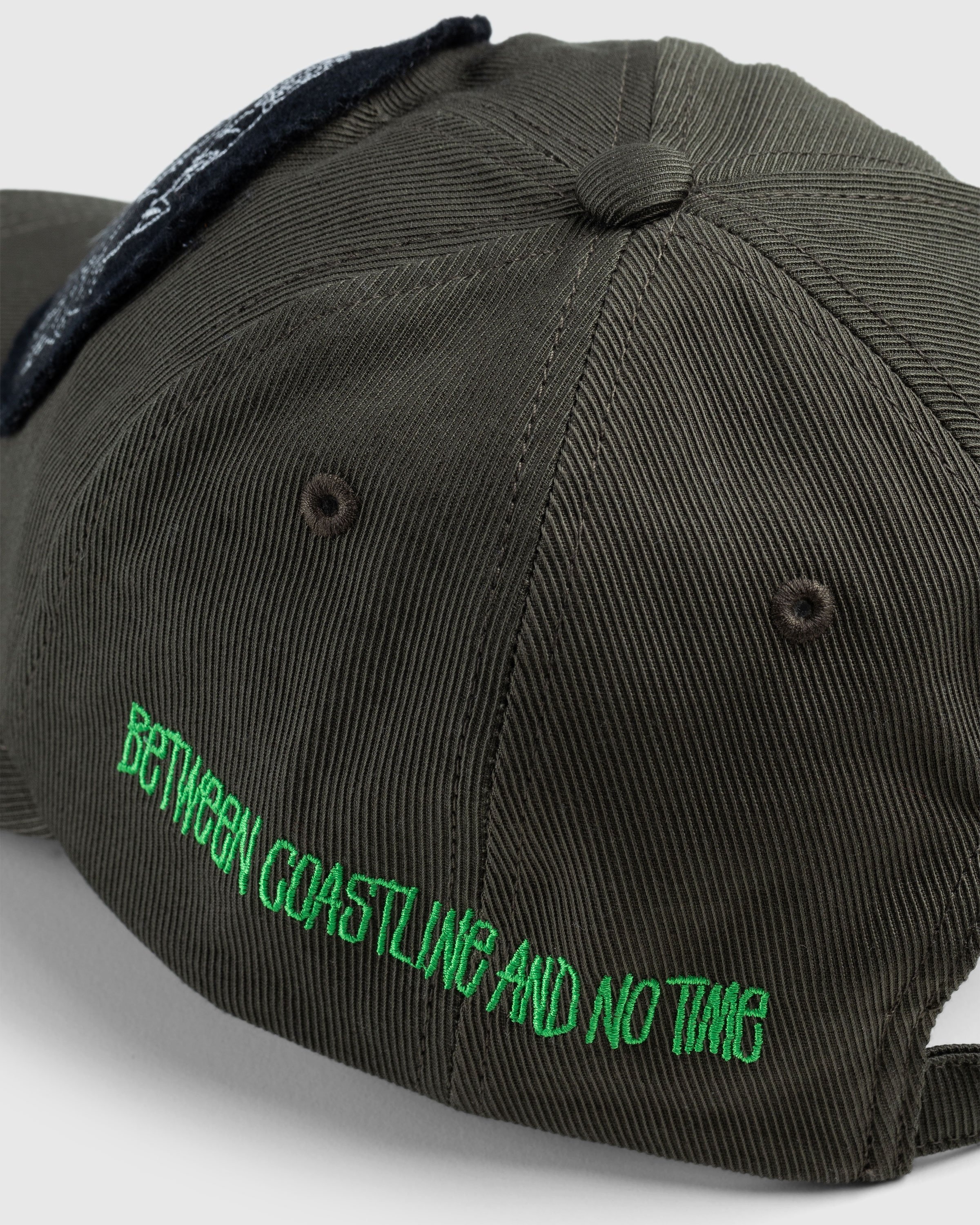 Stüssy x Dries van Noten – 8 Ball Patch Cap - Hats - Green - Image 6