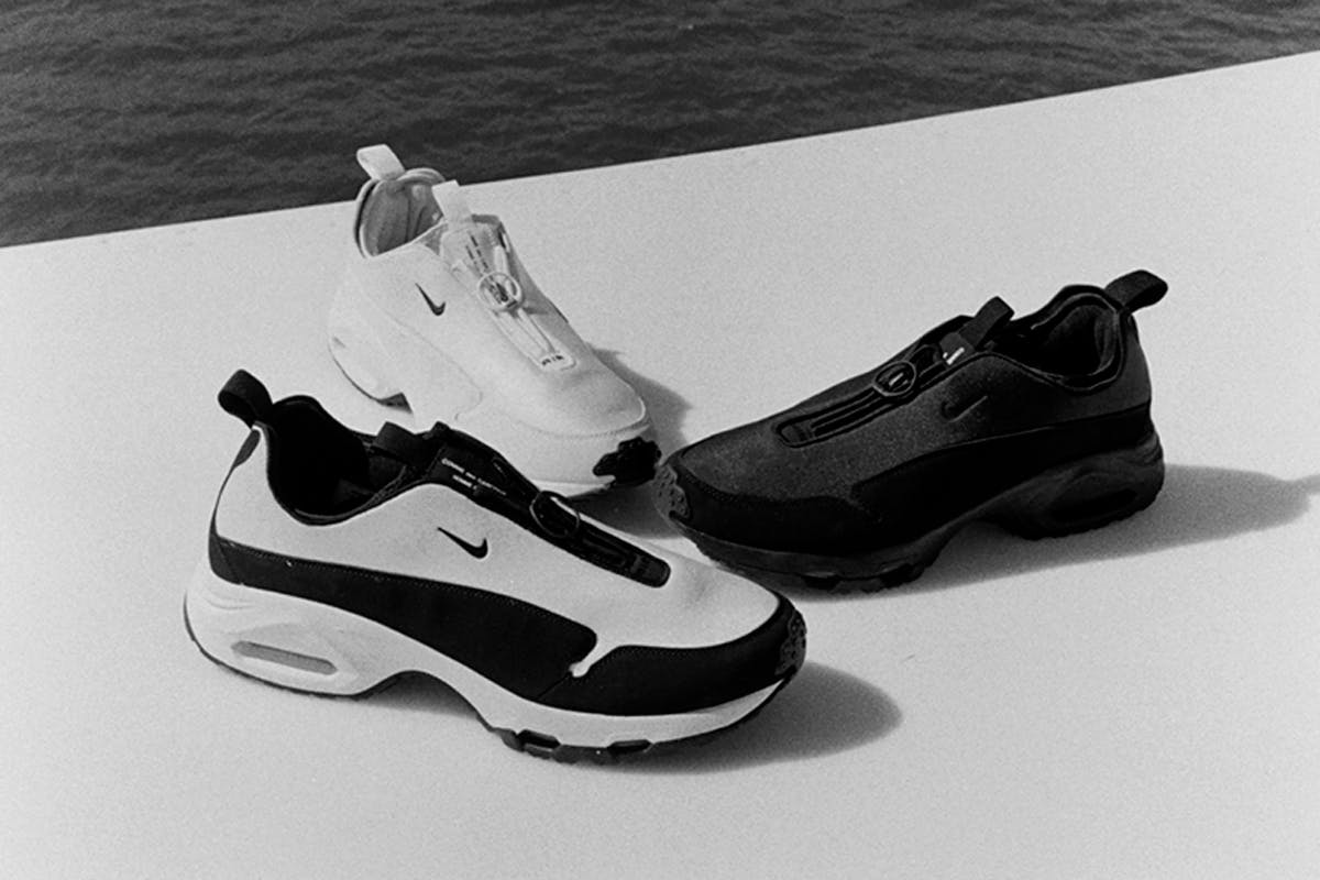 Kilometers Brighten the snow's COMME des GARÇONS x Nike Air Max Sunder Collab Release Details