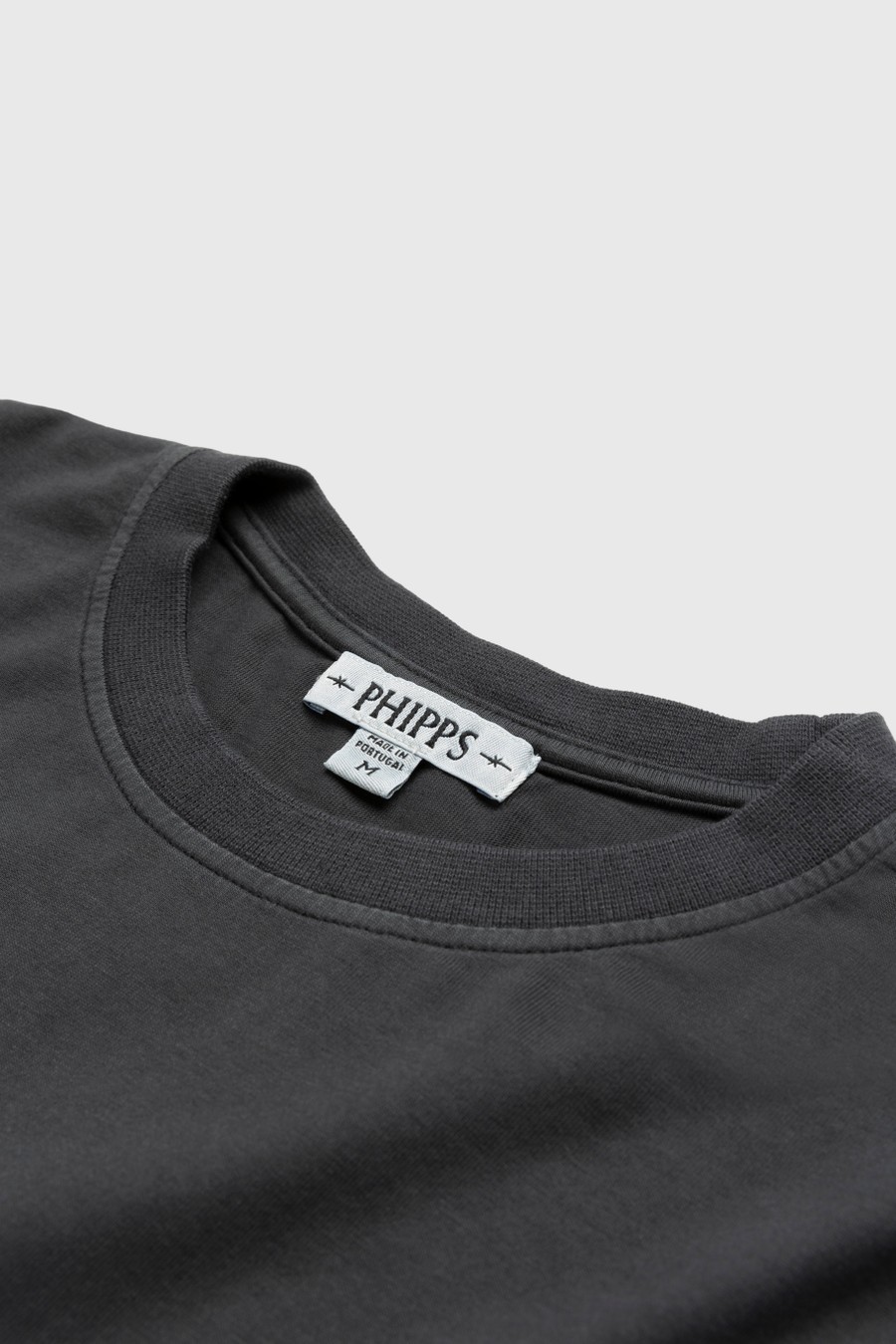 Phipps – Classic Logo T-Shirt Black - Tops - Black - Image 4