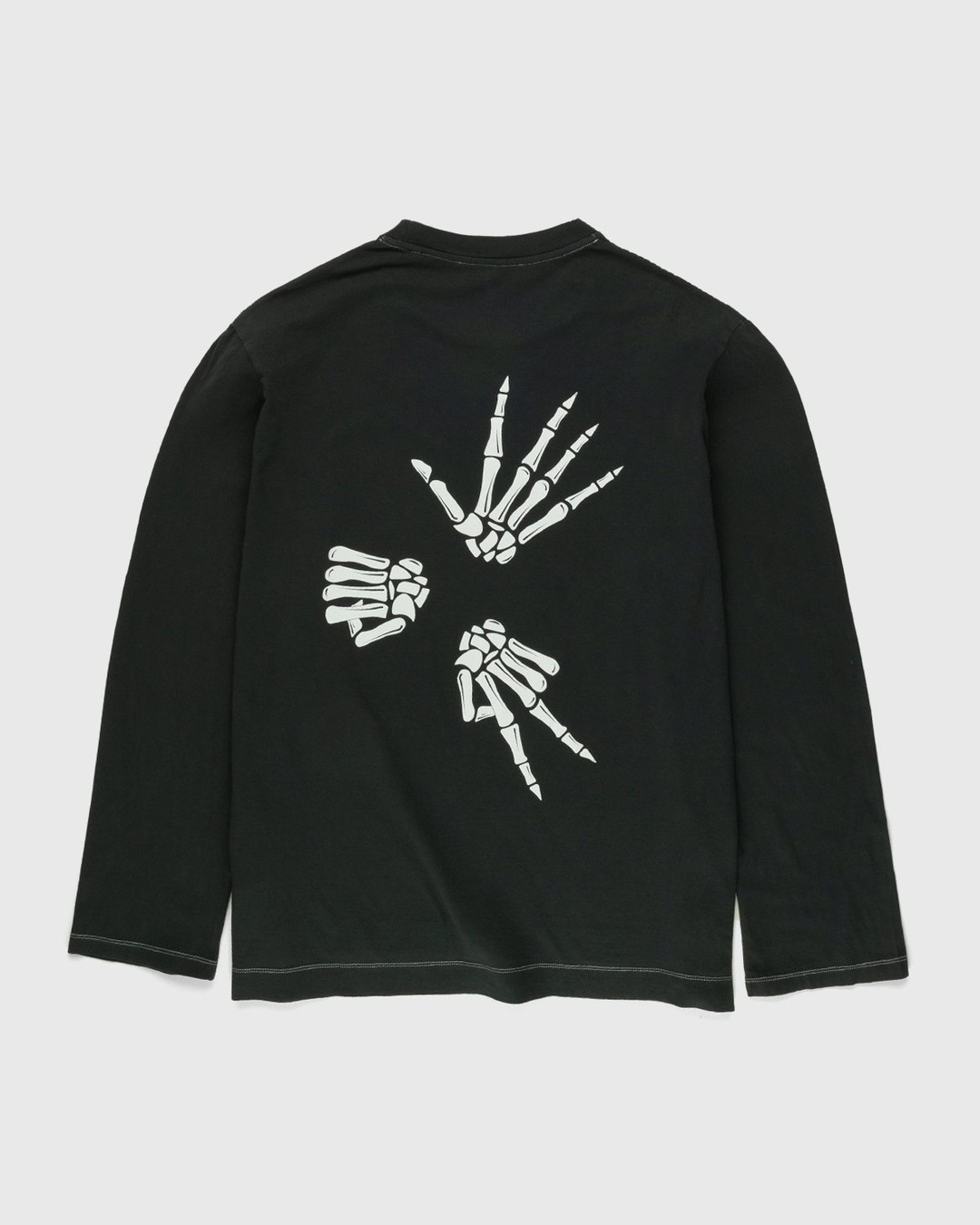 Our Legacy – Scissors Long Sleeve Paper Stone - Sweats - Black - Image 2
