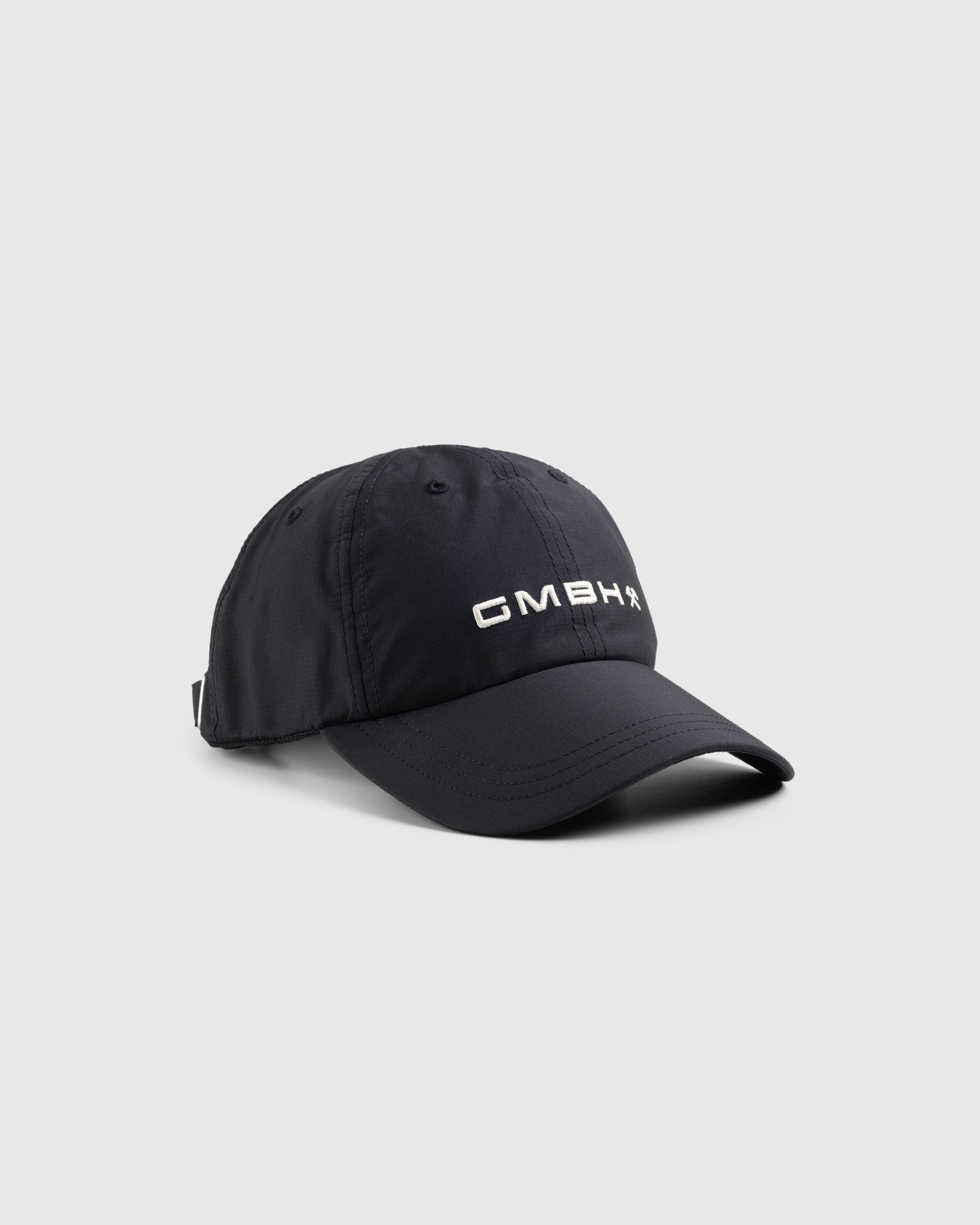 GmbH – Logo Embroidered Baseball Cap Black - Hats - Black - Image 1