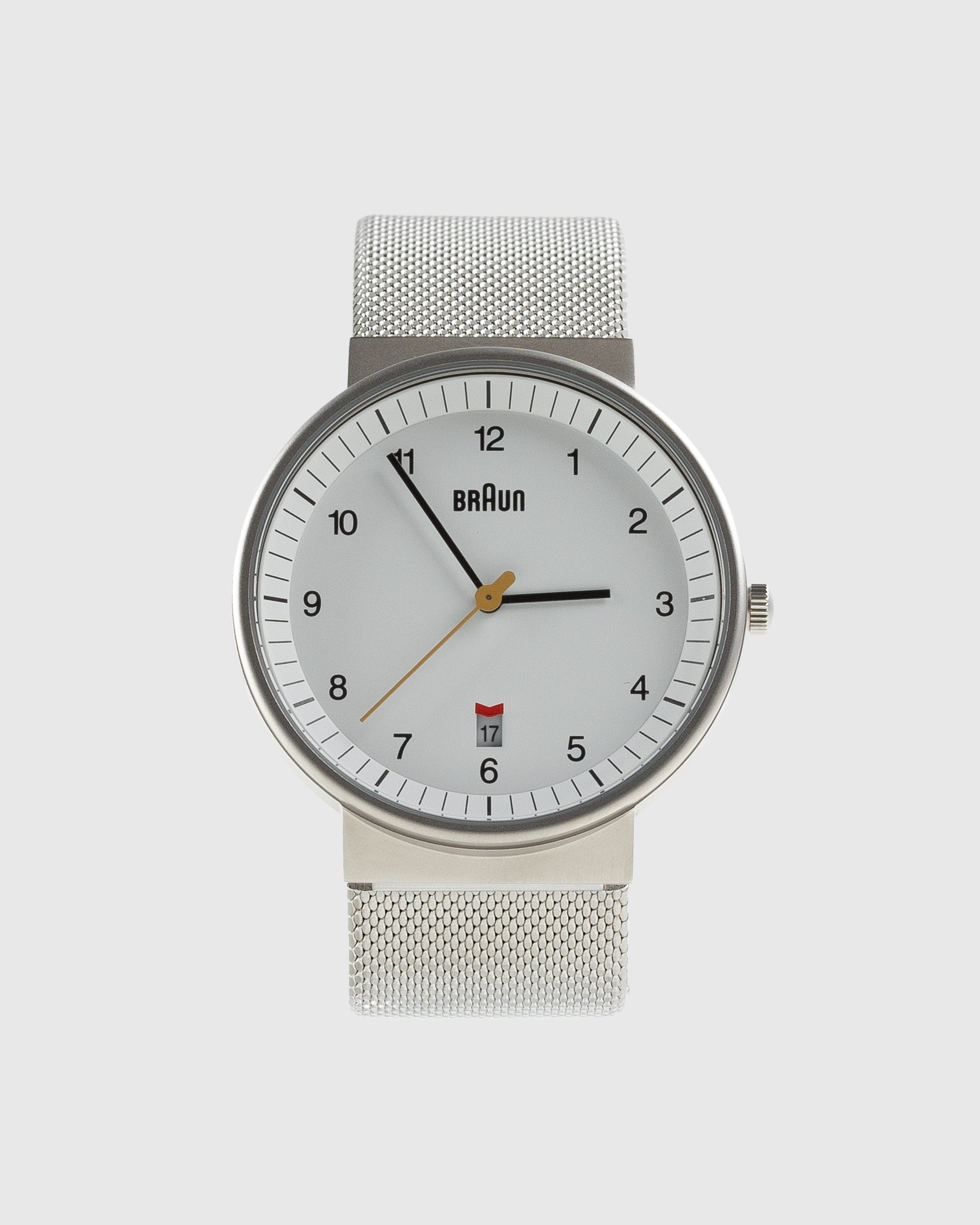 Braun hotsell mesh watch