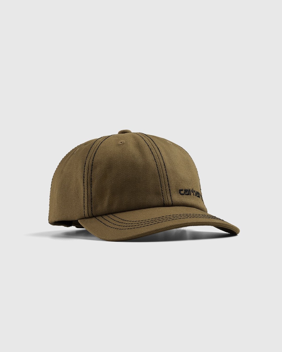 Carhartt WIP – Contrast Stitch Cap Green - Hats - Green - Image 1