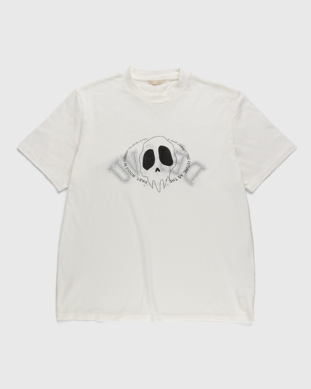 Our Legacy – Maverick Deja Vu Box T-Shirt White - T-shirts - Black - Image 1