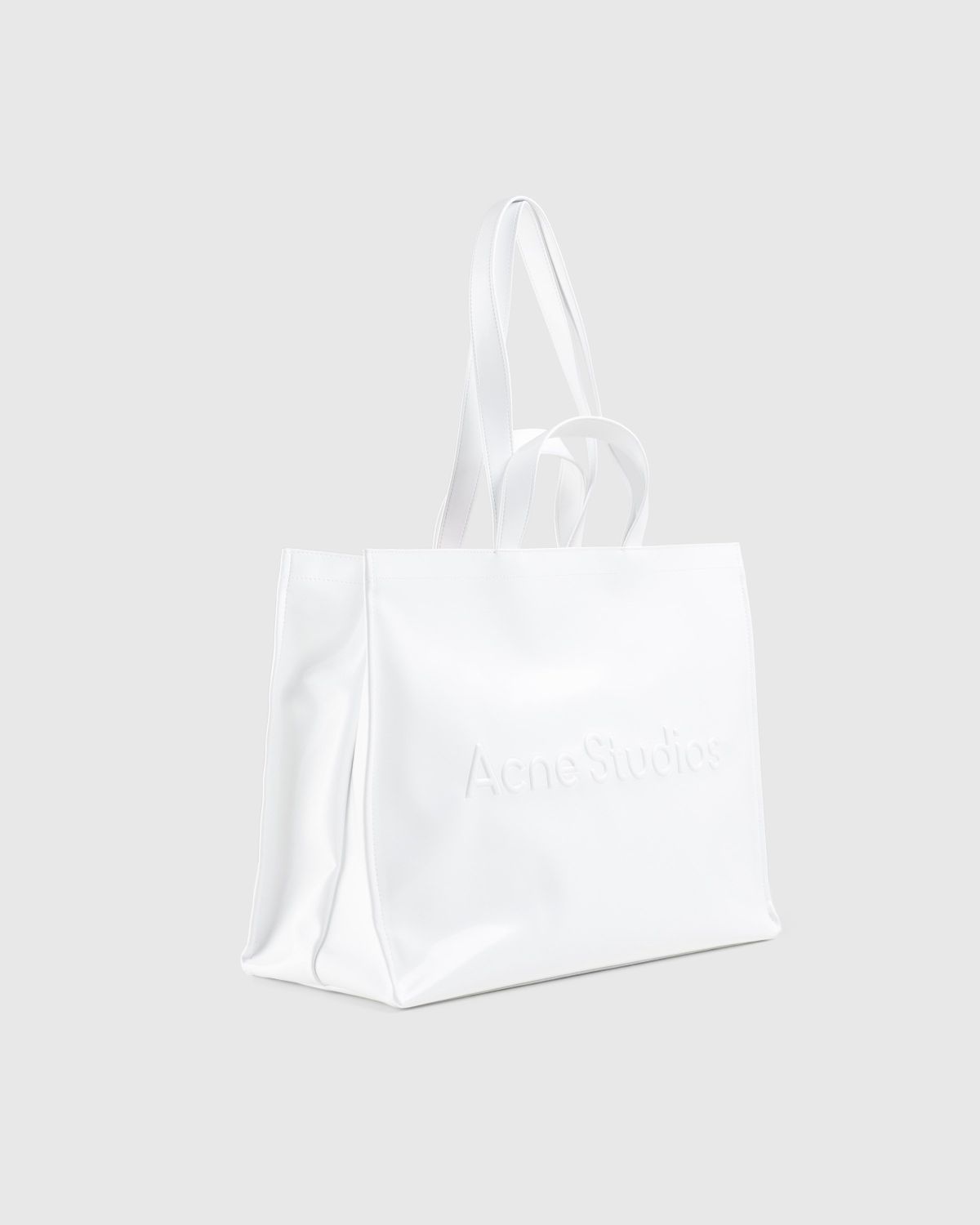 Acne Studios – East-West Tote Bag White - Bags - White - Image 3