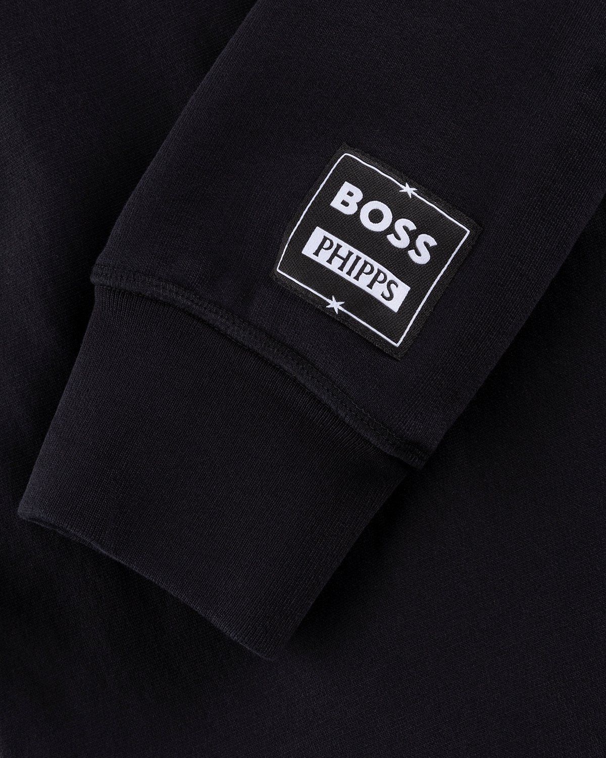 BOSS x Phipps – Co-Branded Organic Cotton Sweatshirt Black - Sweats - Black - Image 3