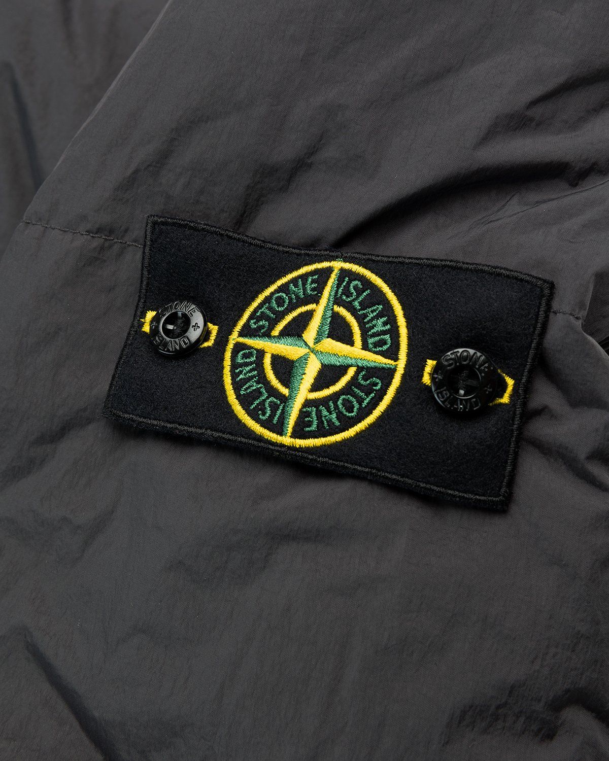 Stone Island – Real Down Jacket Charcoal - Outerwear - Black - Image 4